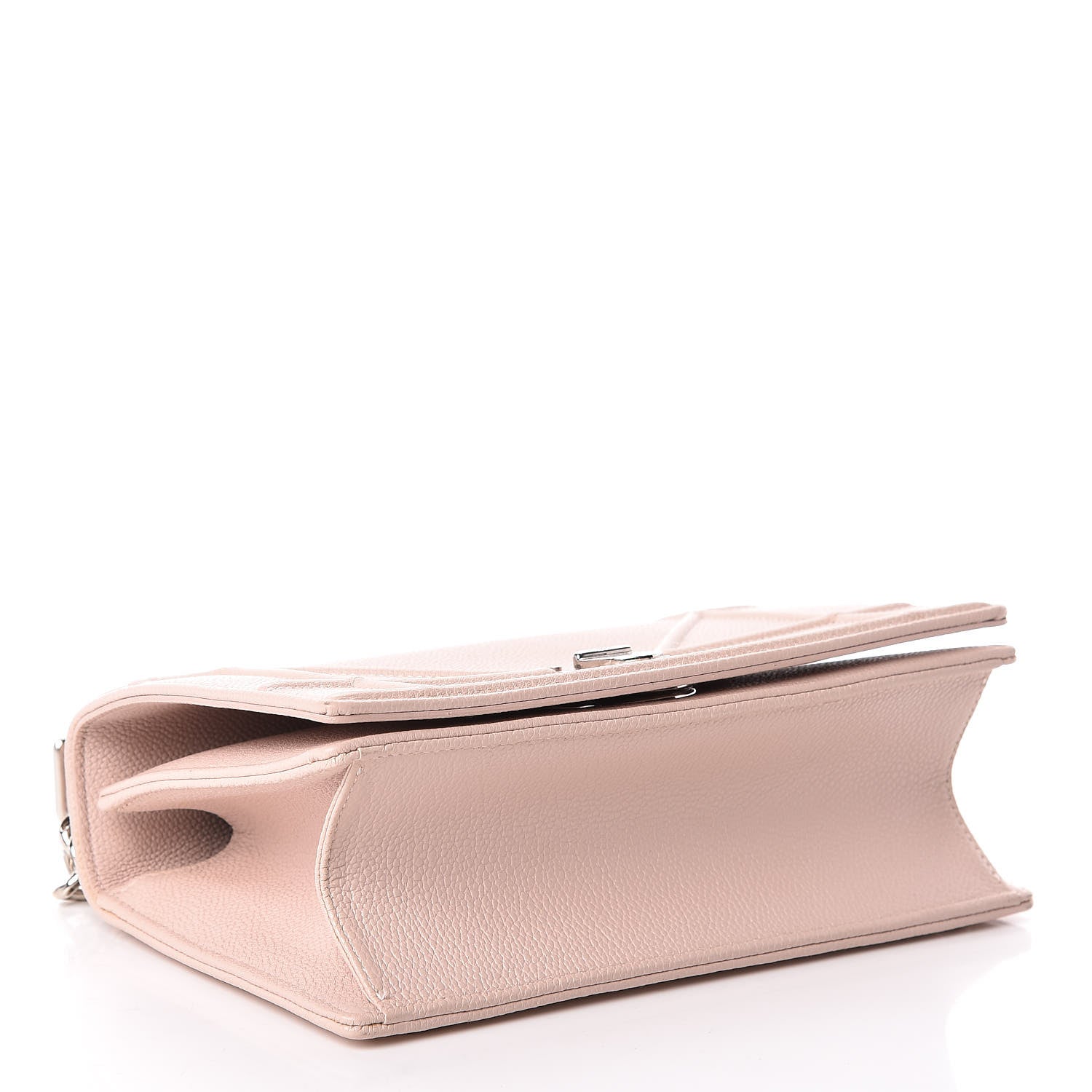 Christian Dior Grained Calfskin Cannage Small Diorama Flap Bag Rose Poudre 4 of 13