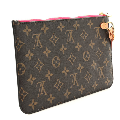 Louis Vuitton Monogram Neverfull MM GM Pochette Pivoine 3 of 6
