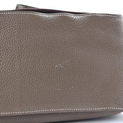 Hermes Taurillon Clemence Jypsiere 34 Etoupe 10 of 11