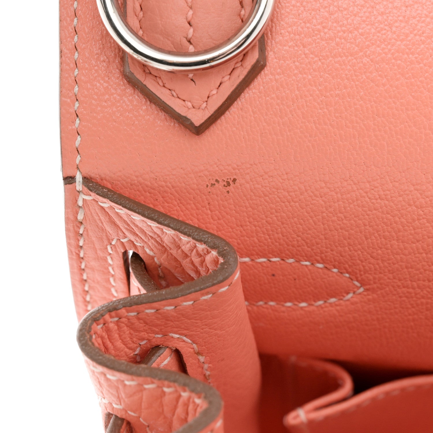 Hermes Taurillon Clemence Jypsiere 28 Crevette 12 of 14