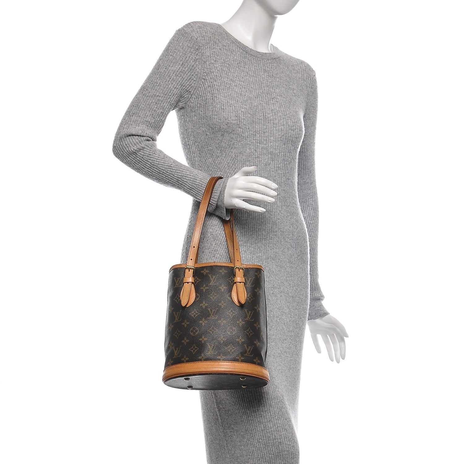Louis Vuitton Monogram Petit Bucket 23 2 of 8