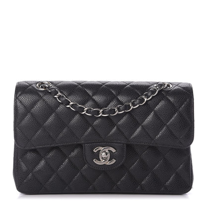 Chanel Caviar Quilted Small Double Flap Black 1 of 13