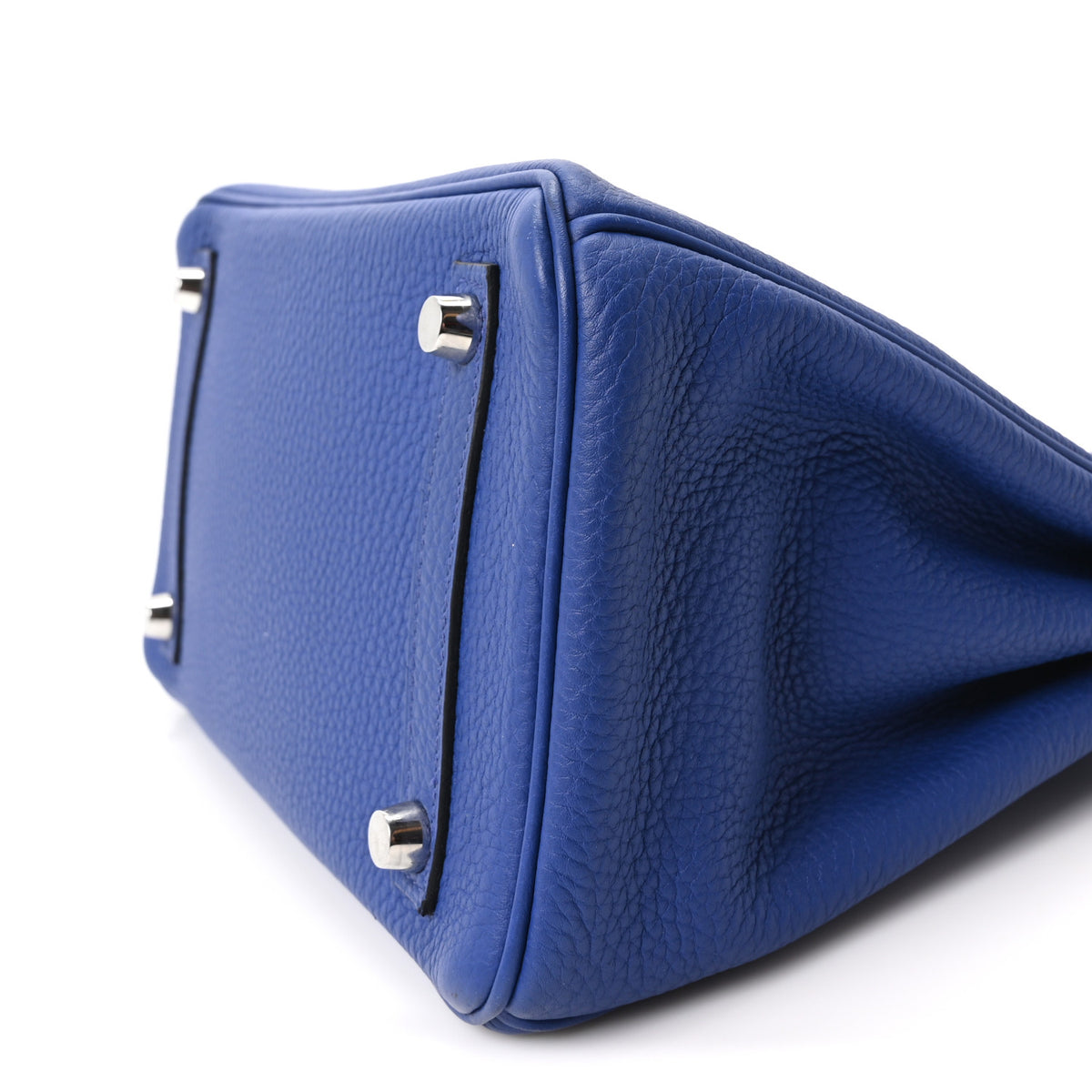 Hermes Togo Birkin 25 Bleu Electrique 9 of 10