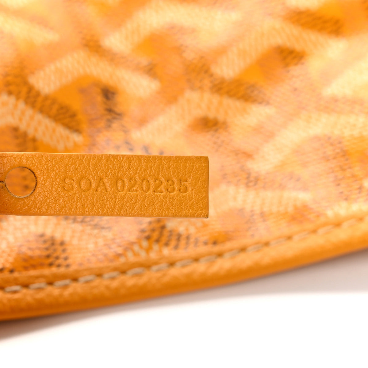 Goyardine Saint Louis PM Yellow