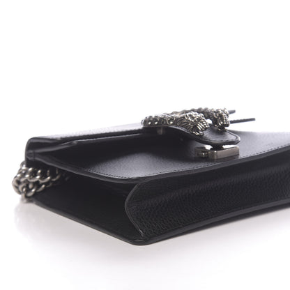 Gucci Calfskin Mini Dionysus Shoulder Bag Black 8 of 11