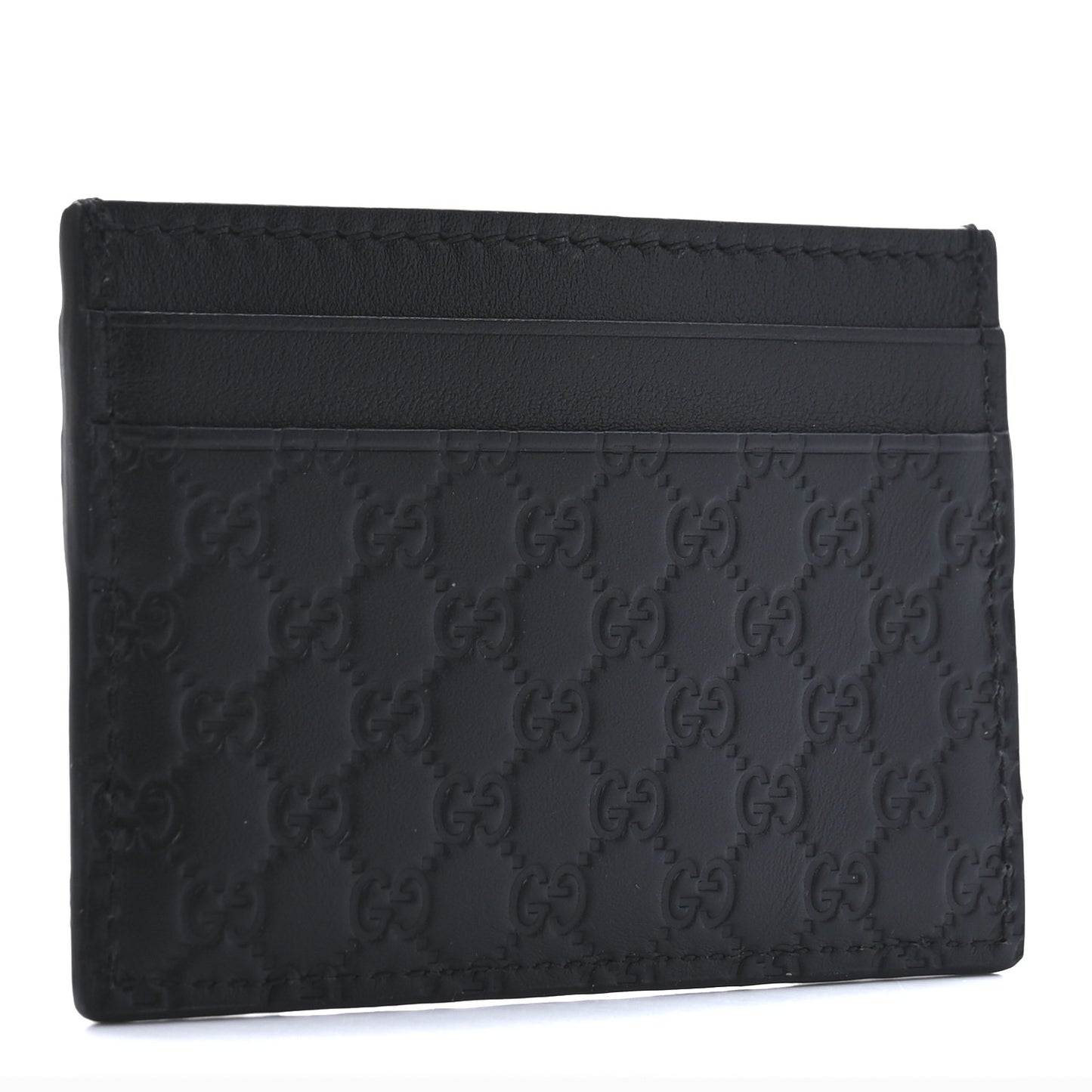 Microguccissima Card Holder Black