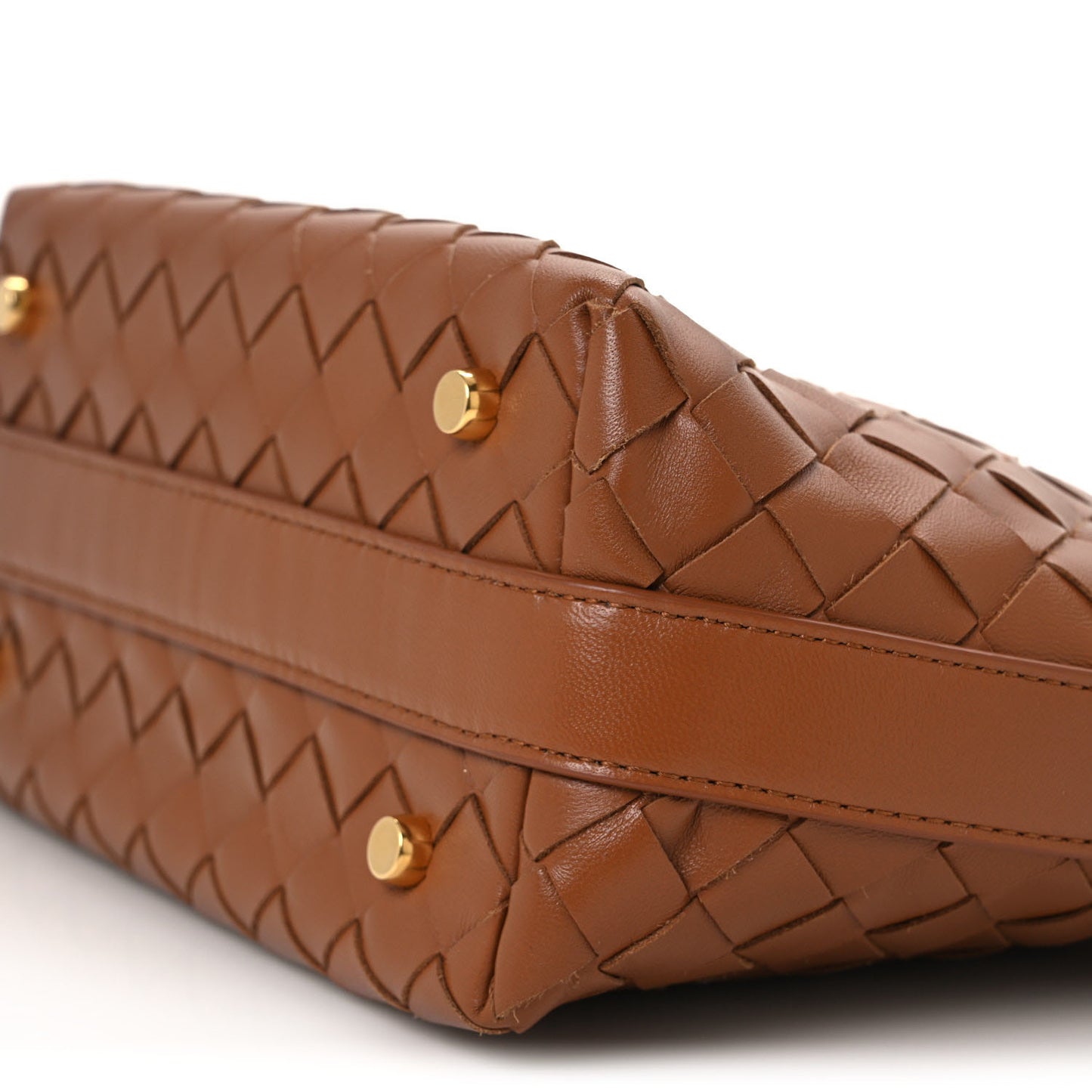 Calfskin Intrecciato Mini Wallace Wood