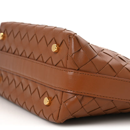 Bottega Veneta Calfskin Intrecciato Mini Wallace Wood 11 of 13
