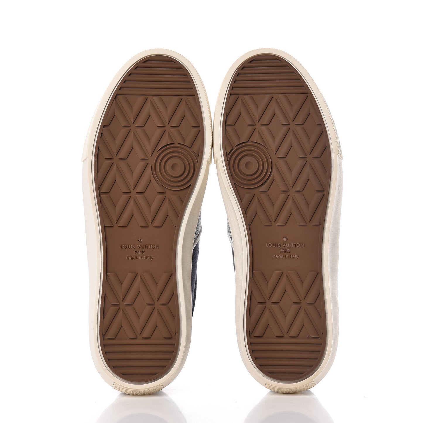 Savane Monogram Trocadero Slip On Sneakers 7.5 Encre