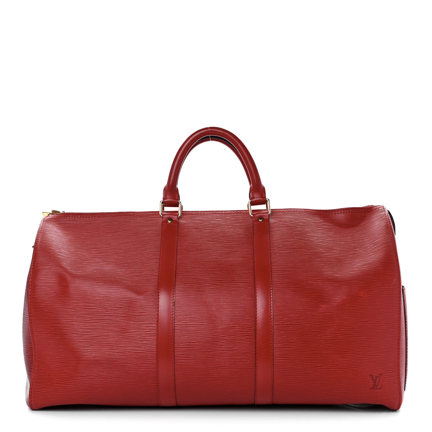 Louis Vuitton Epi Keepall 45 Castillan Red 1 of 18