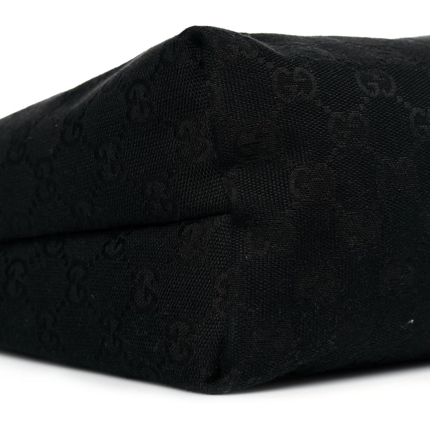 Monogram Web Medium Flat Messenger Bag Black