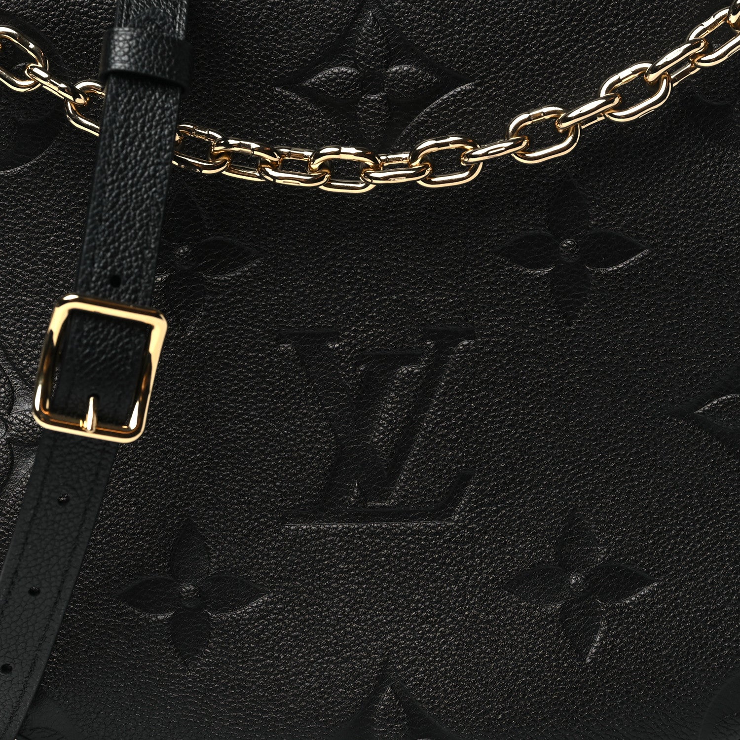 Louis Vuitton Empreinte Monogram Giant Loop Hobo Black 8 of 10