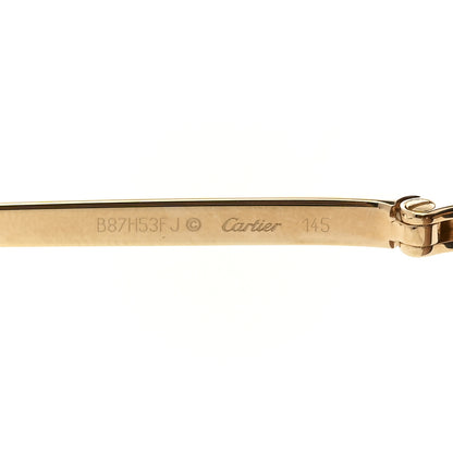Cartier Metal Panthere De Cartier Sunglasses CT0147S Gold Red 5 of 7
