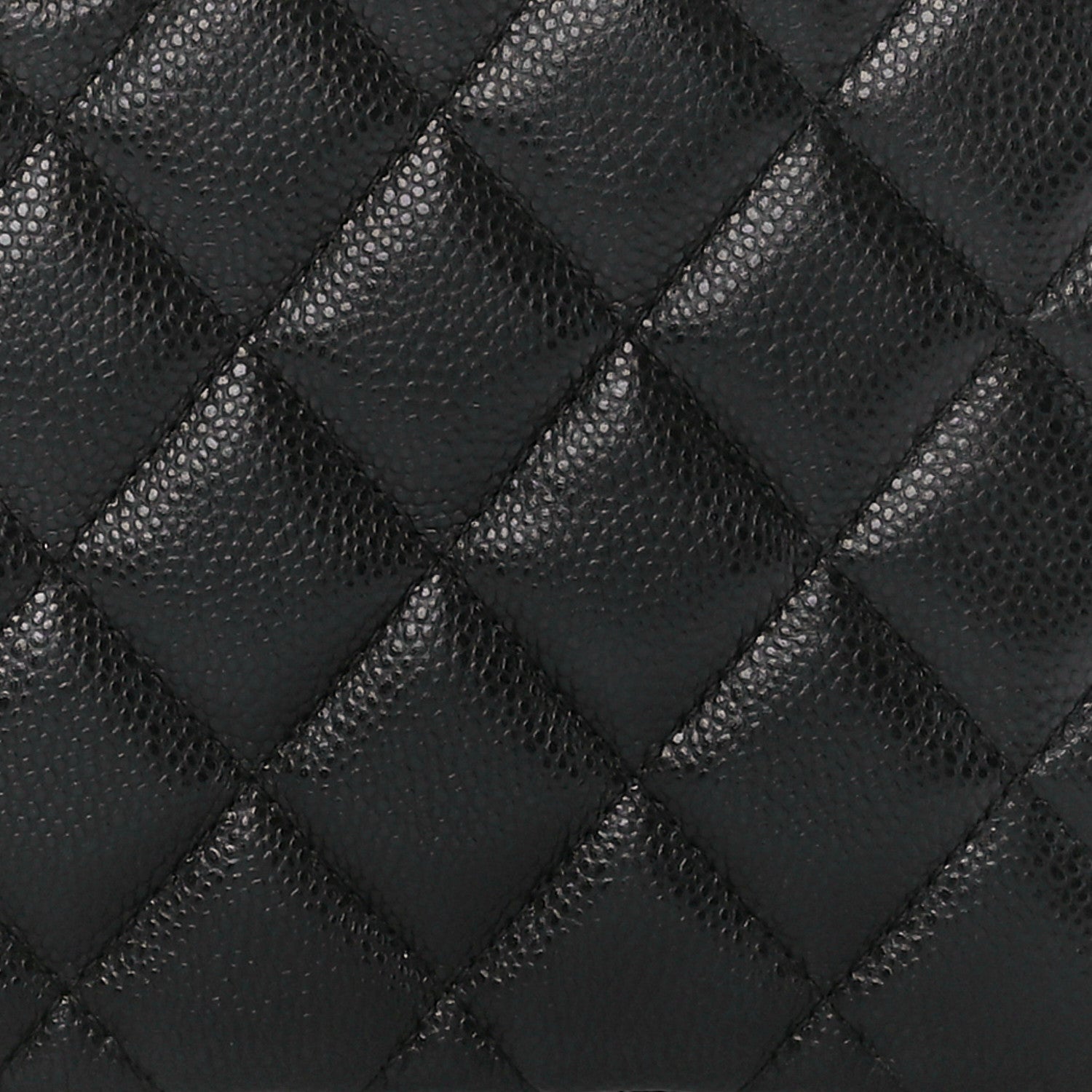 Chanel Caviar Quilted Cosmetic Case Black 8 of 11