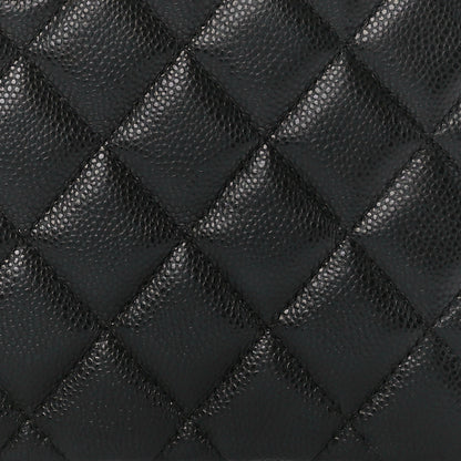Chanel Caviar Quilted Cosmetic Case Black 8 of 11