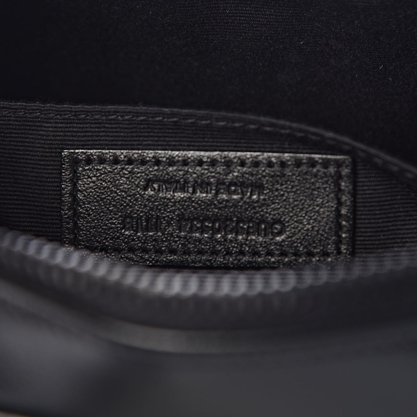Calfskin Matelasse Monogram Lou Camera Bag Black