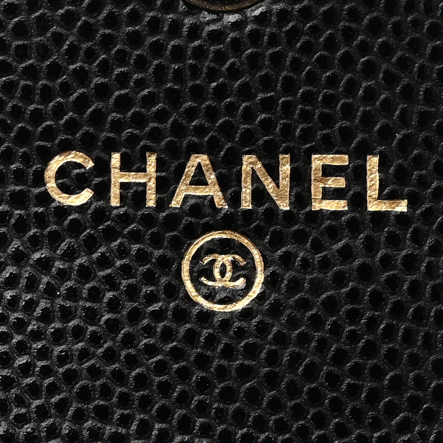 Chanel Caviar Quilted Crystal CC Flap Card Holder Black 6 of 10