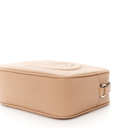 Gucci Pebbled Calfskin Small Soho Disco Bag Camelia 11 of 11