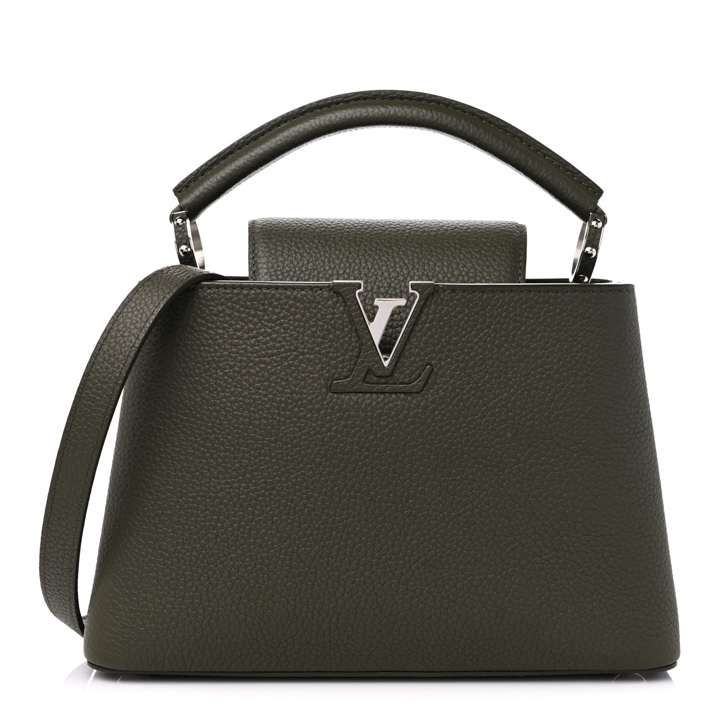 Taurillon Capucines BB Khaki