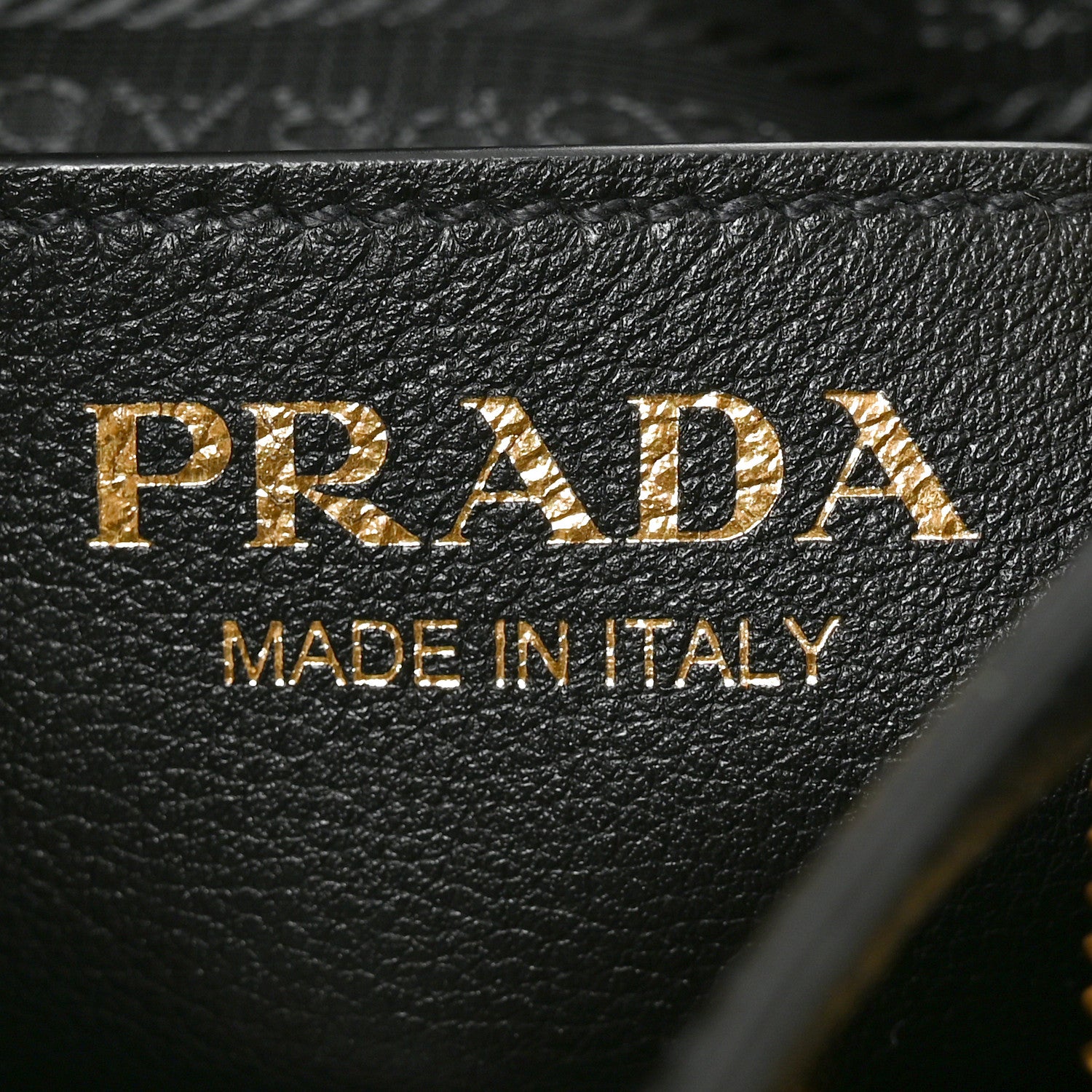 Prada Vitello Daino Medium Arque Shoulder Bag Black 5 of 8