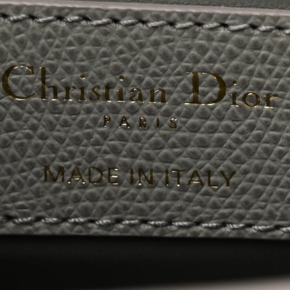 Christian Dior Grained Calfskin 30 Montaigne Flap Bag Grey 6 of 12