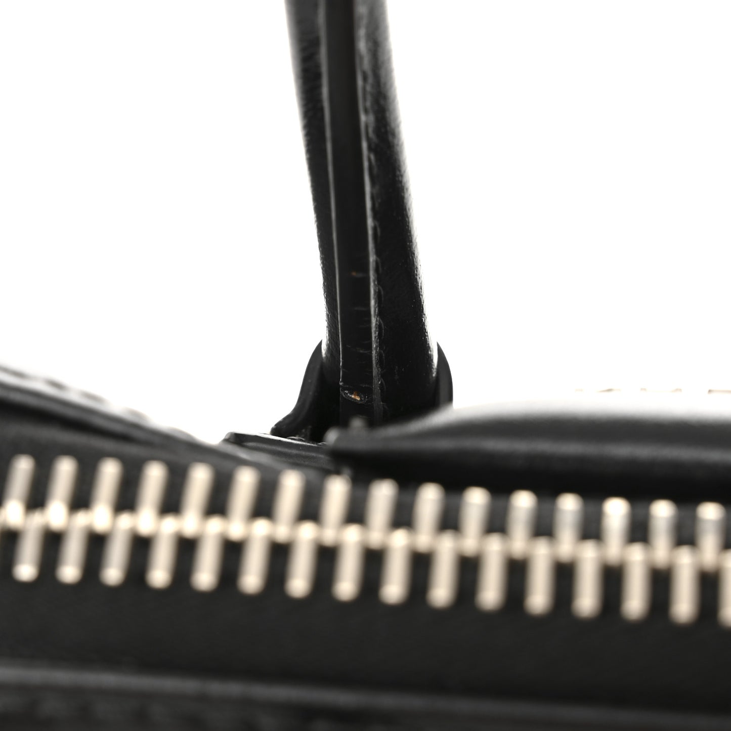 Shiny Lord Calfskin Mini Antigona Black