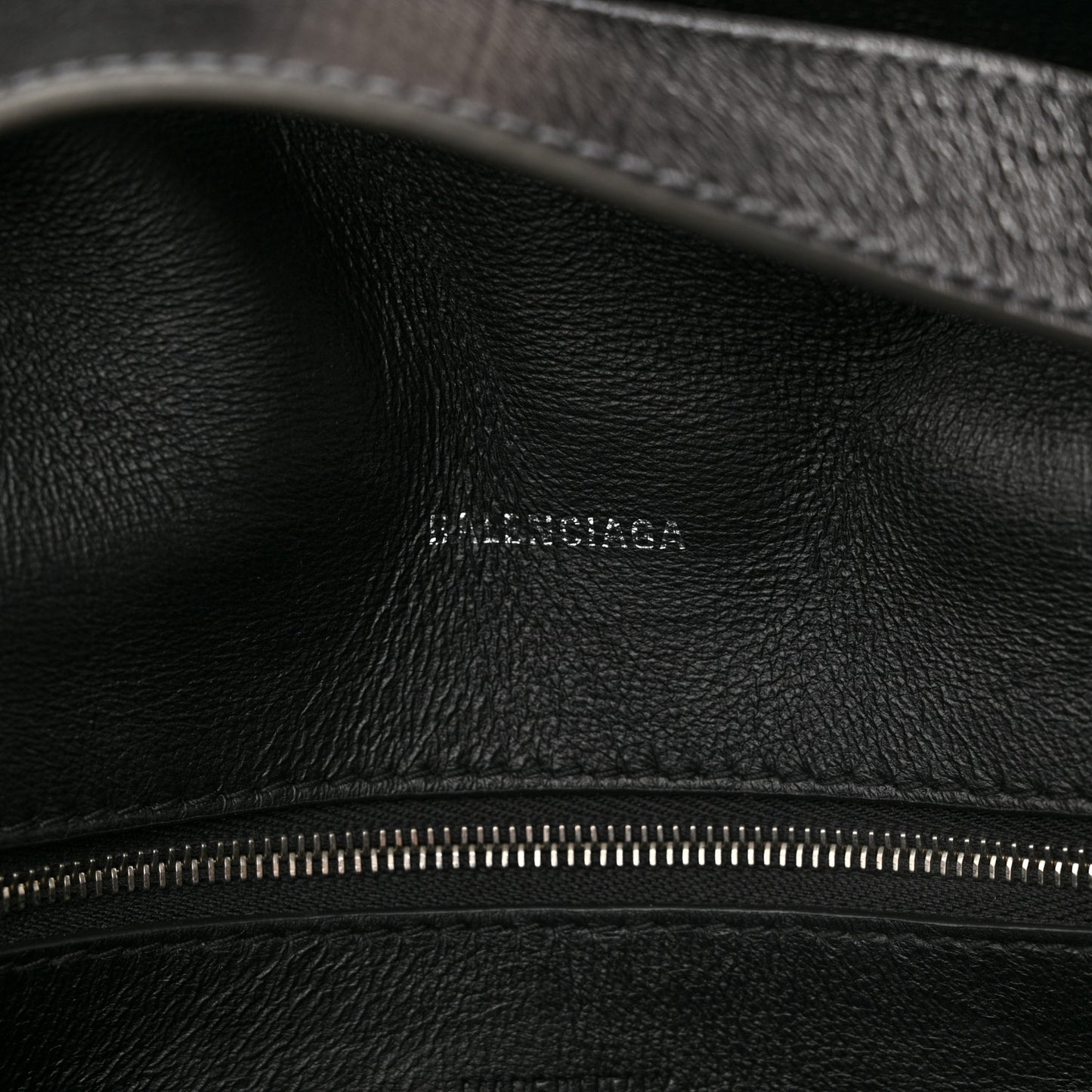 Metallic Calfskin Crocodile Embossed XS Downtown Shoulder Bag Silver