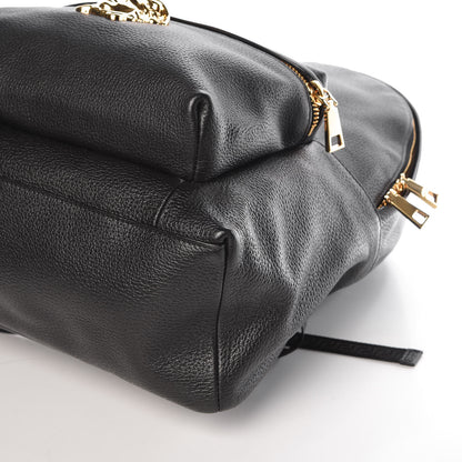 Versace Calfskin Palazzo Medusa Backpack Black 9 of 9