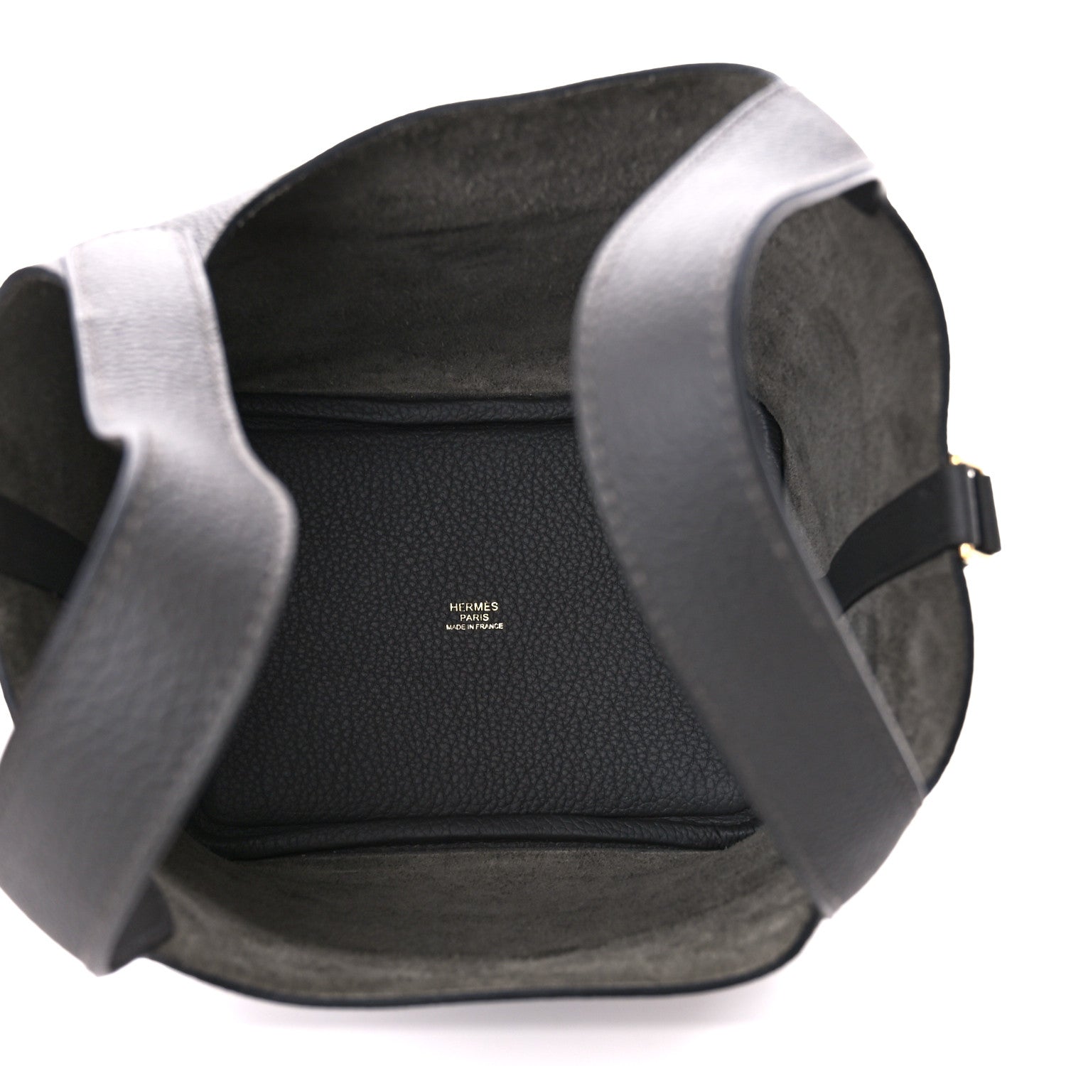 Hermes Taurillon Maurice Picotin Lock 18 PM Graphite 5 of 11