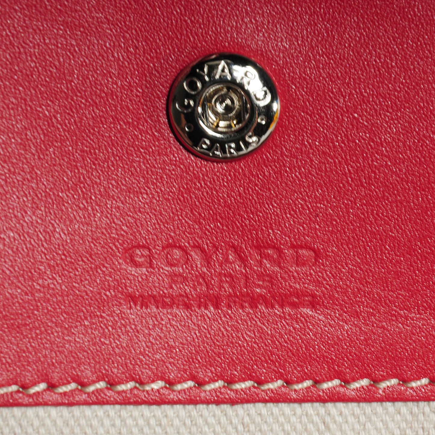 Goyardine Saint Louis GM Red