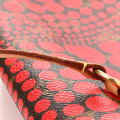 Louis Vuitton Monogram Kusama Waves Neverfull MM Red 16 of 21