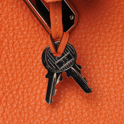 Hermes Togo Birkin 35 Orange 6 of 33