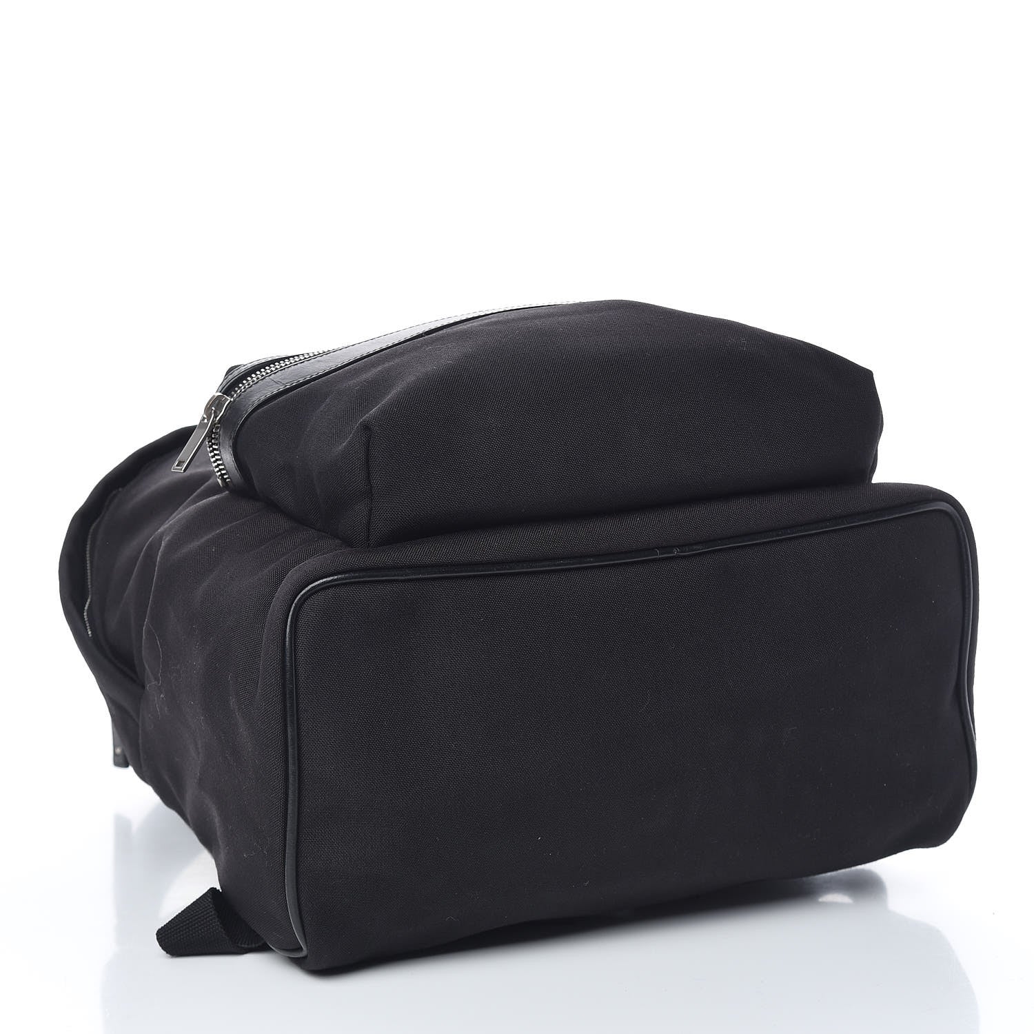 Saint Laurent Canvas City Backpack Black 4 of 11