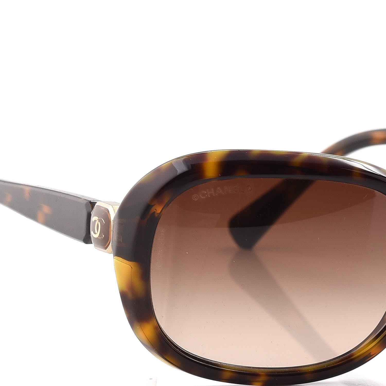 Chanel CC Sunglasses 5286 Havana Brown 8 of 9