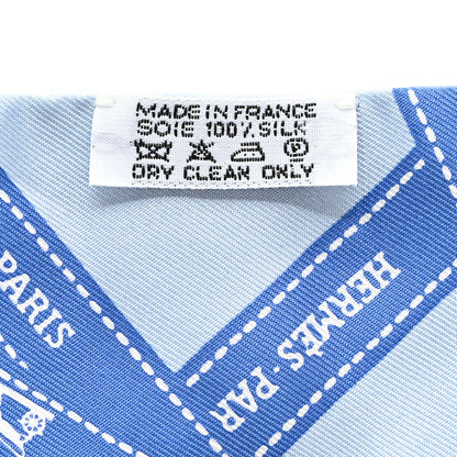 Hermes Silk Bolduc Twilly Bleu 3 of 4