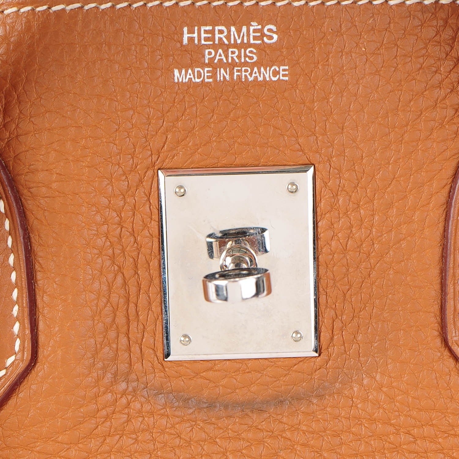 Hermes Taurillon Clemence Birkin 35 Gold 8 of 29