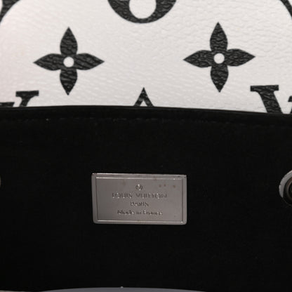 Louis Vuitton Patent Monogram Hot Springs Backpack Black White 6 of 9