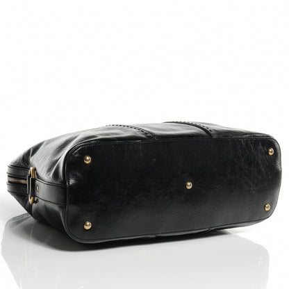 Saint Laurent Patent Leather Oversized Muse Black 4 of 7