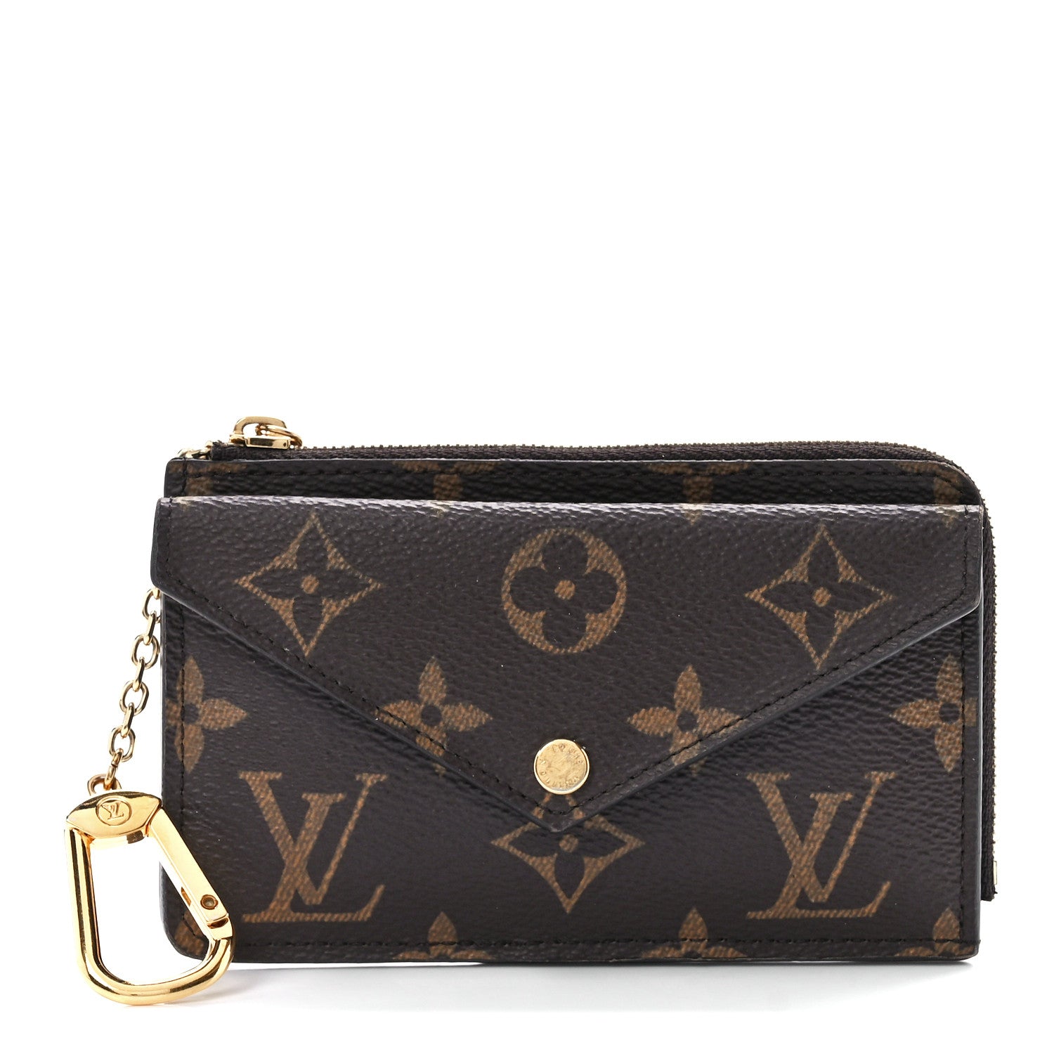 Louis Vuitton Monogram Recto Verso Card Holder Black 1 of 11
