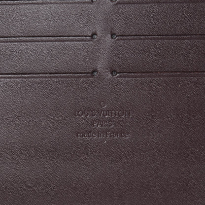 Louis Vuitton Calfskin Felicie Card Holder Insert Amarante 6 of 8