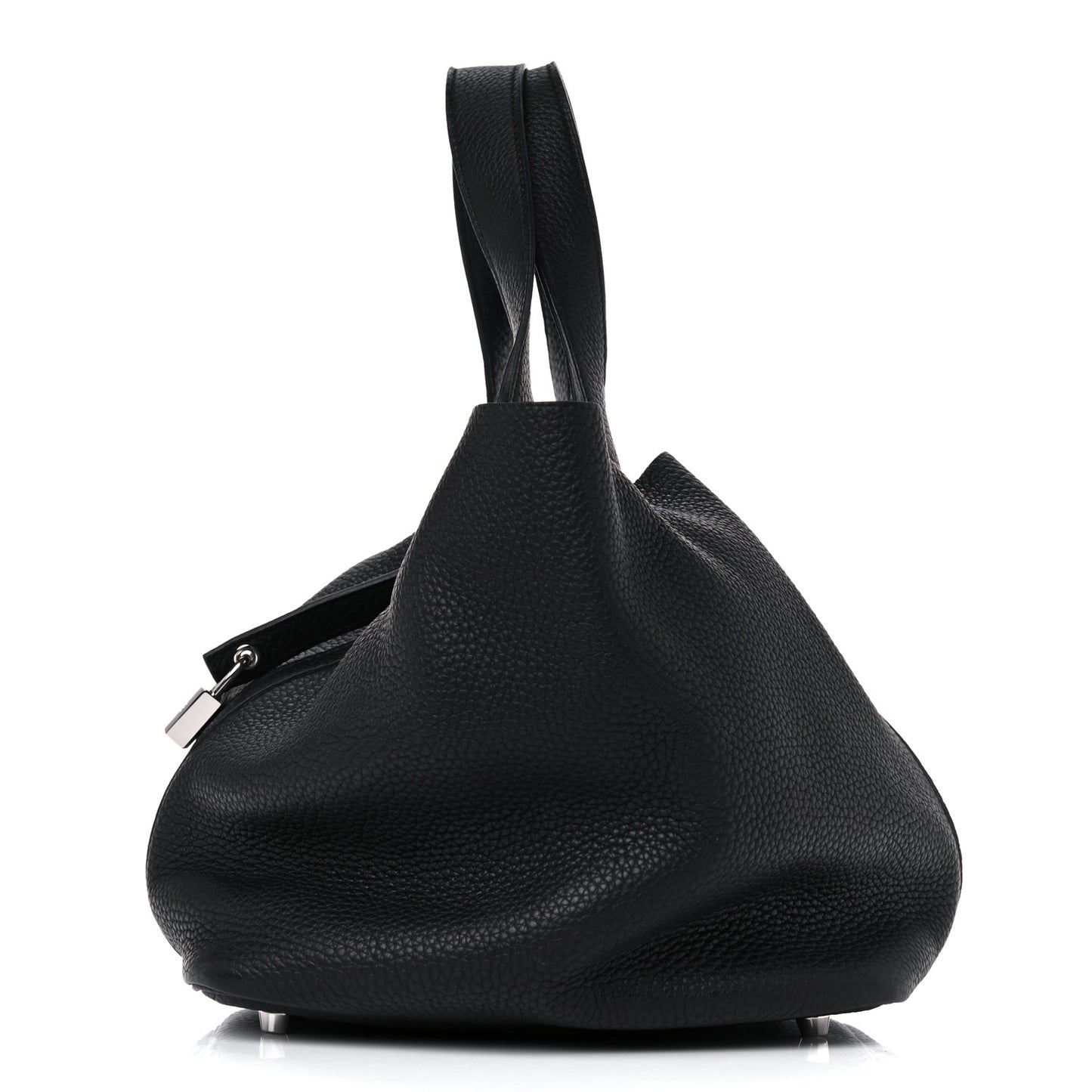 Taurillon Clemence Picotin Lock 22 MM Black