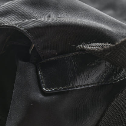 Prada Nylon Vela Medium Backpack Black 10 of 12