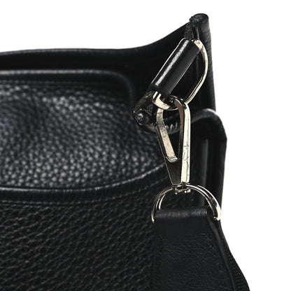 Hermes Taurillon Clemence Evelyne III PM Black 12 of 12
