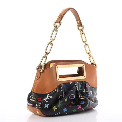 Louis Vuitton Monogram Multicolor Judy PM Black 3 of 12