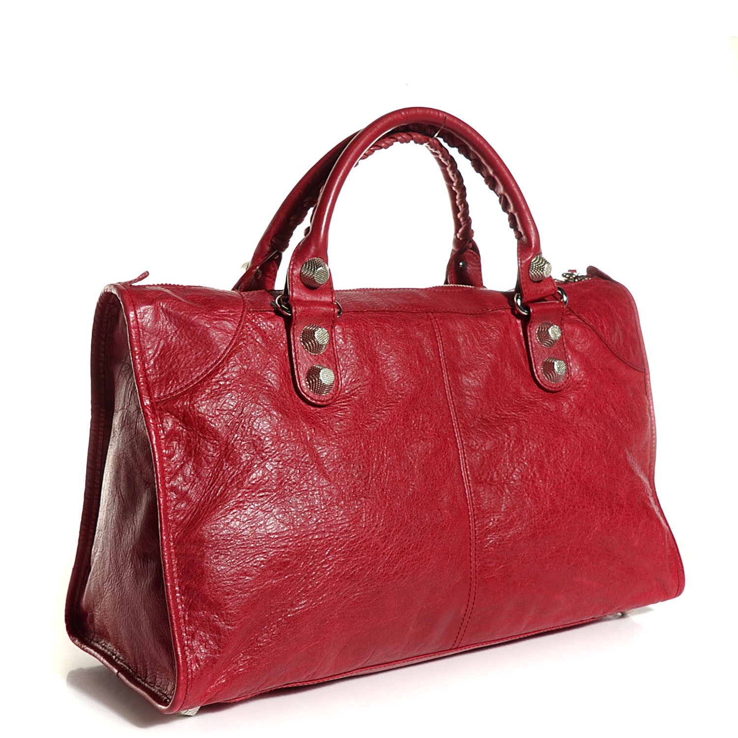 Balenciaga Agneau Giant 21 Silver Hardware Work Rubisse 3 of 10