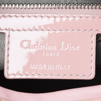 Christian Dior Patent Cannage Large Lady Dior Light Pink 9 of 19