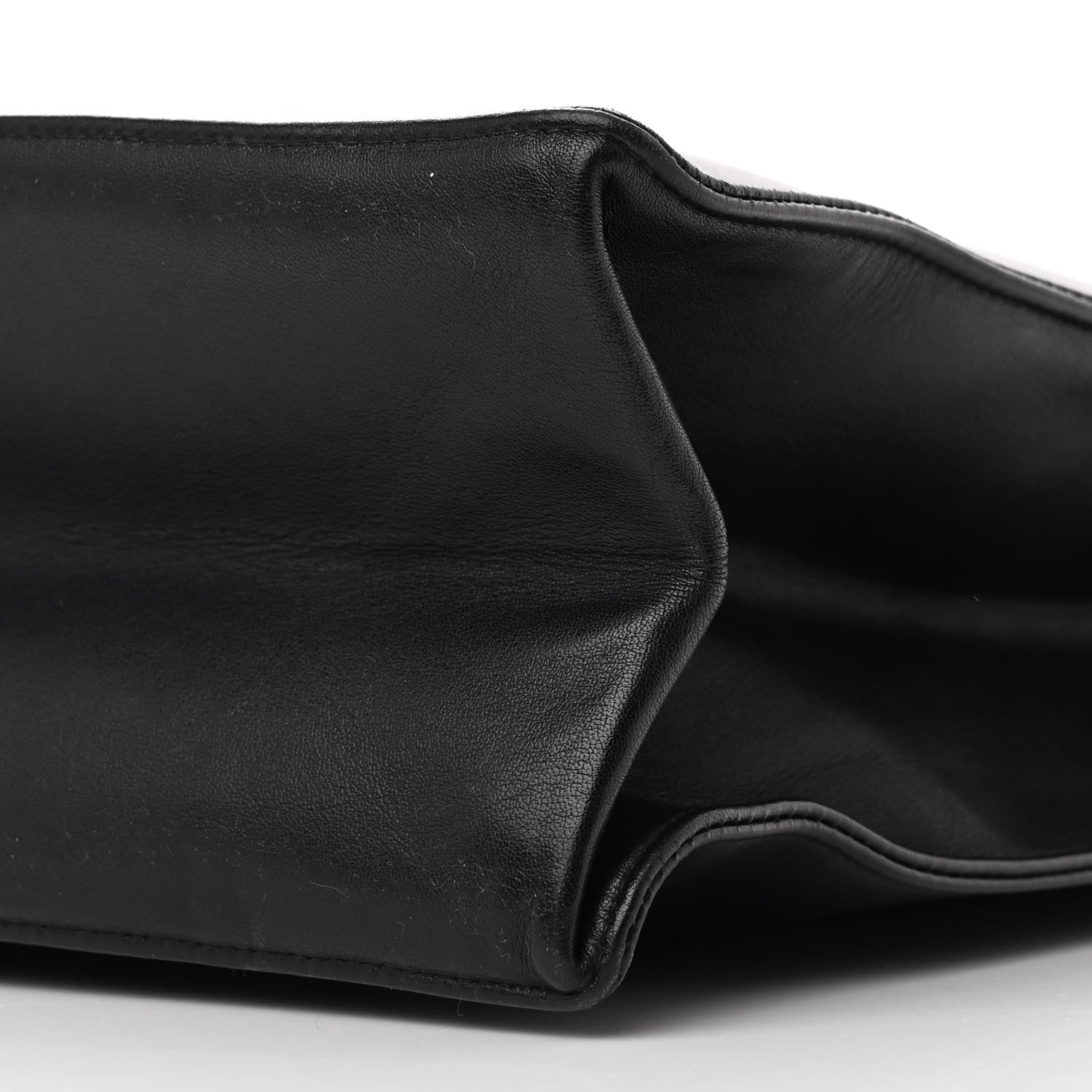 Chanel Lambskin CC Tote Black 11 of 11