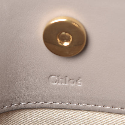 Chloe Calfskin Suede Small Roy Bag Motty Grey 9 of 10