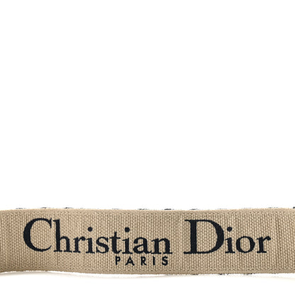 Christian Dior Oblique Shoulder Strap Blue 3 of 7