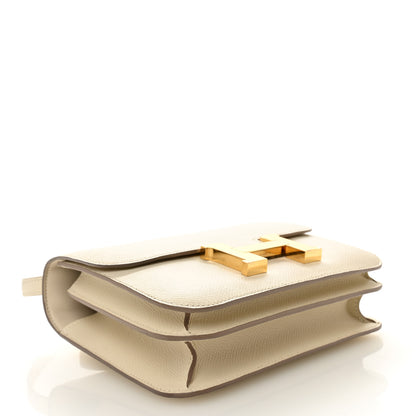 Hermes Epsom Constance 18 Craie 4 of 10